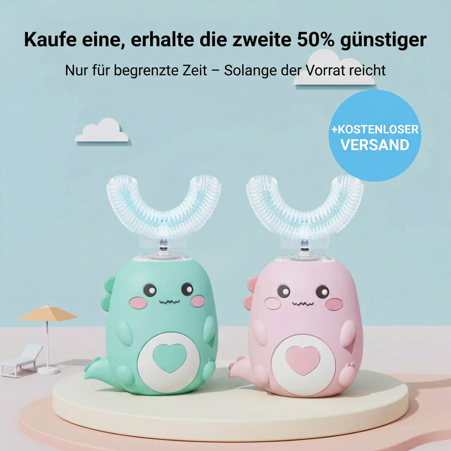 Soltiqo one™ Kinderzahnbürste